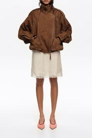 Bimba y Lola Lace Mini Skirt