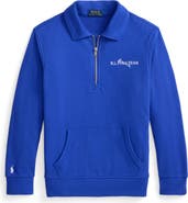 Polo Ralph Lauren Kids' Easy French Terry Quarter Zip Pullover