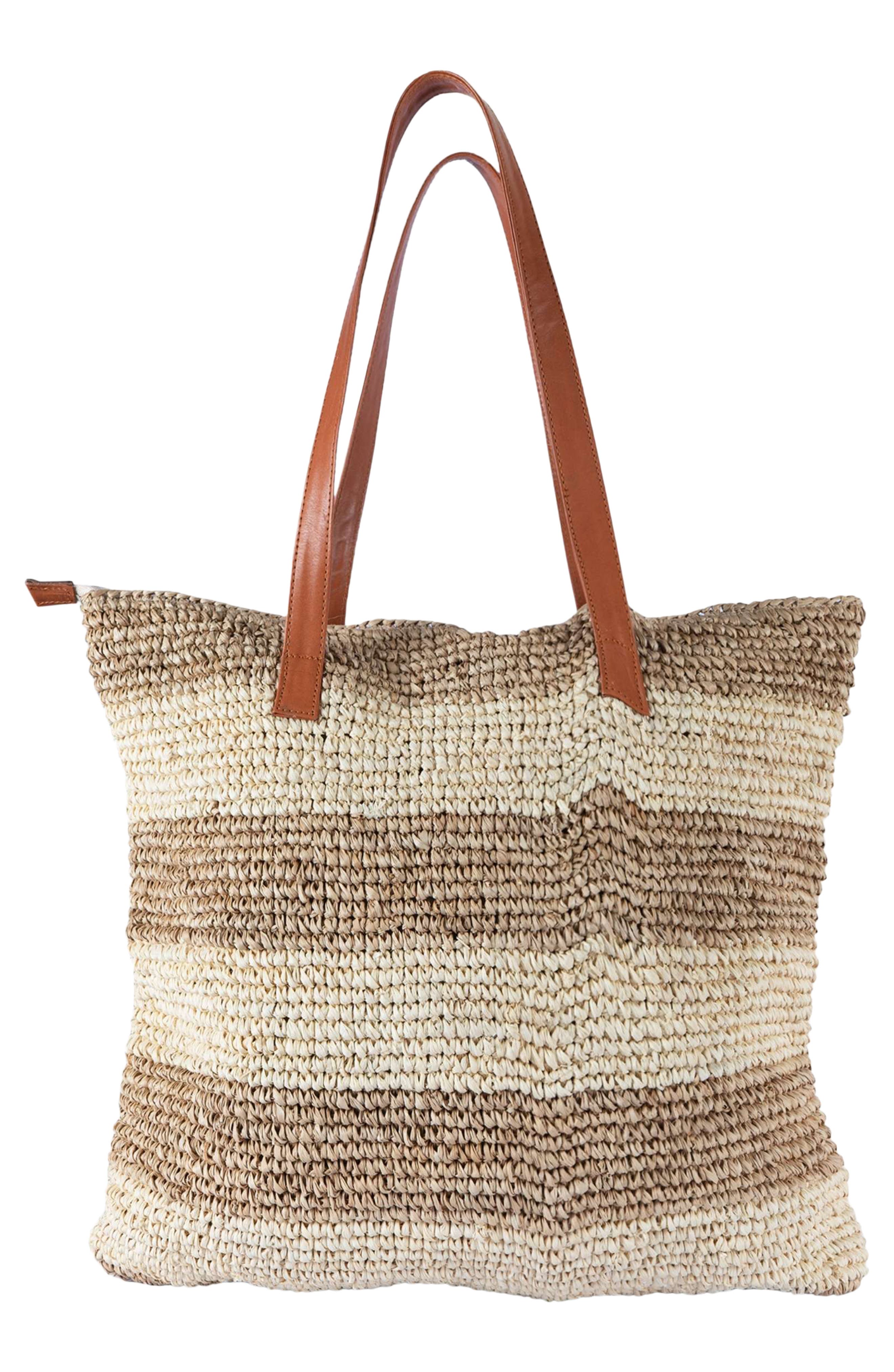 Doris Raffia Tote, Alternate, color, NATURAL / BEIGE