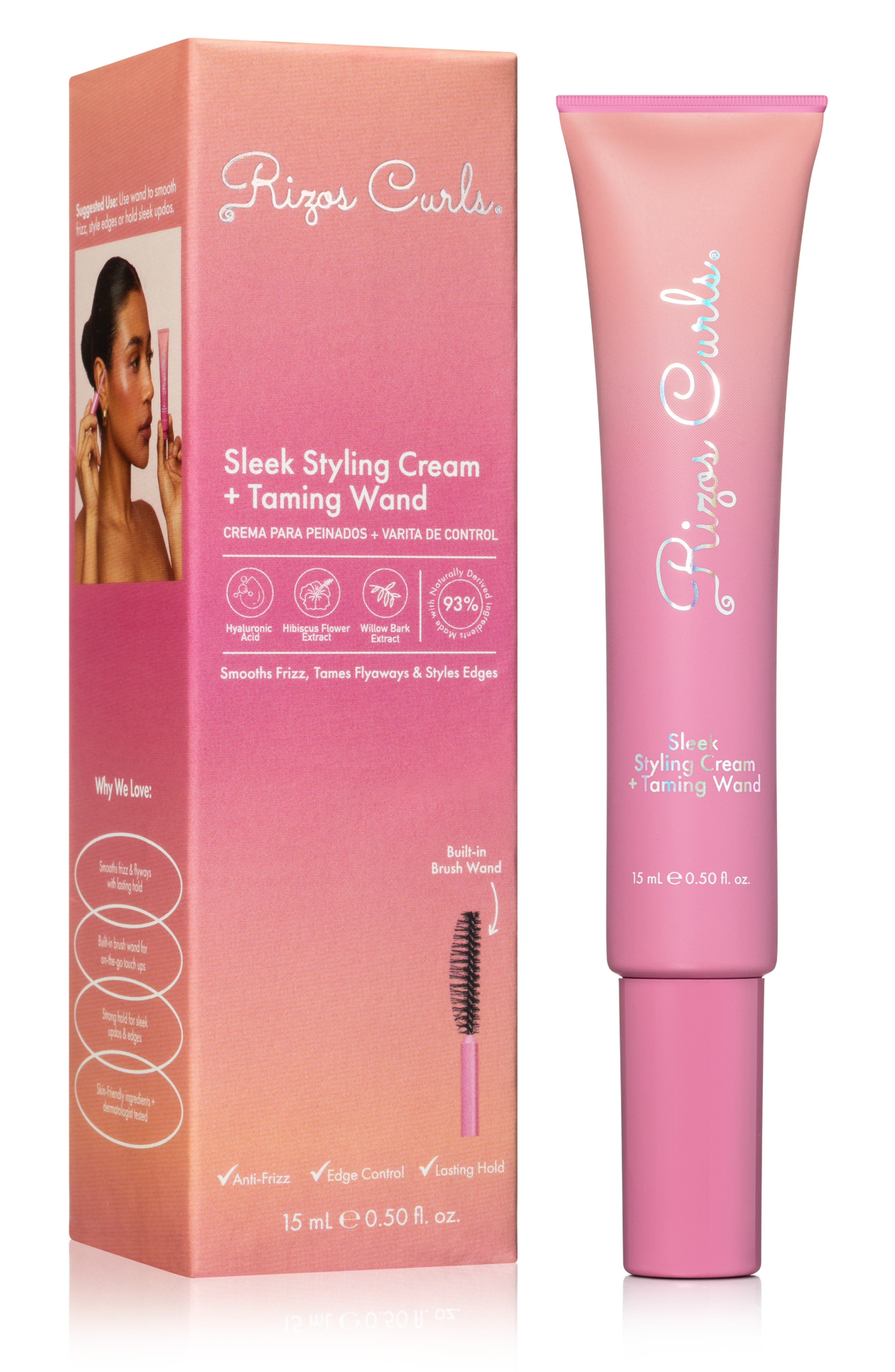 RIZOS CURLS Sleek Styling Cream & Taming Wand at Nordstrom