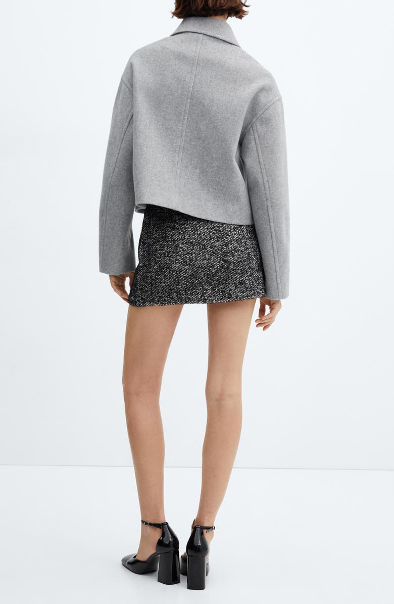 MANGO Two-Tone Pencil Miniskirt, Alternate, color,