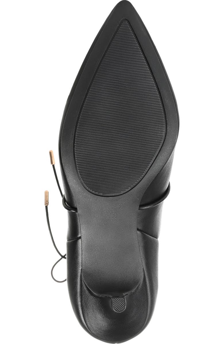 Journee Collection Kaavia Wraparound Tie Boot - Extra Wide Calf, Alternate, color,