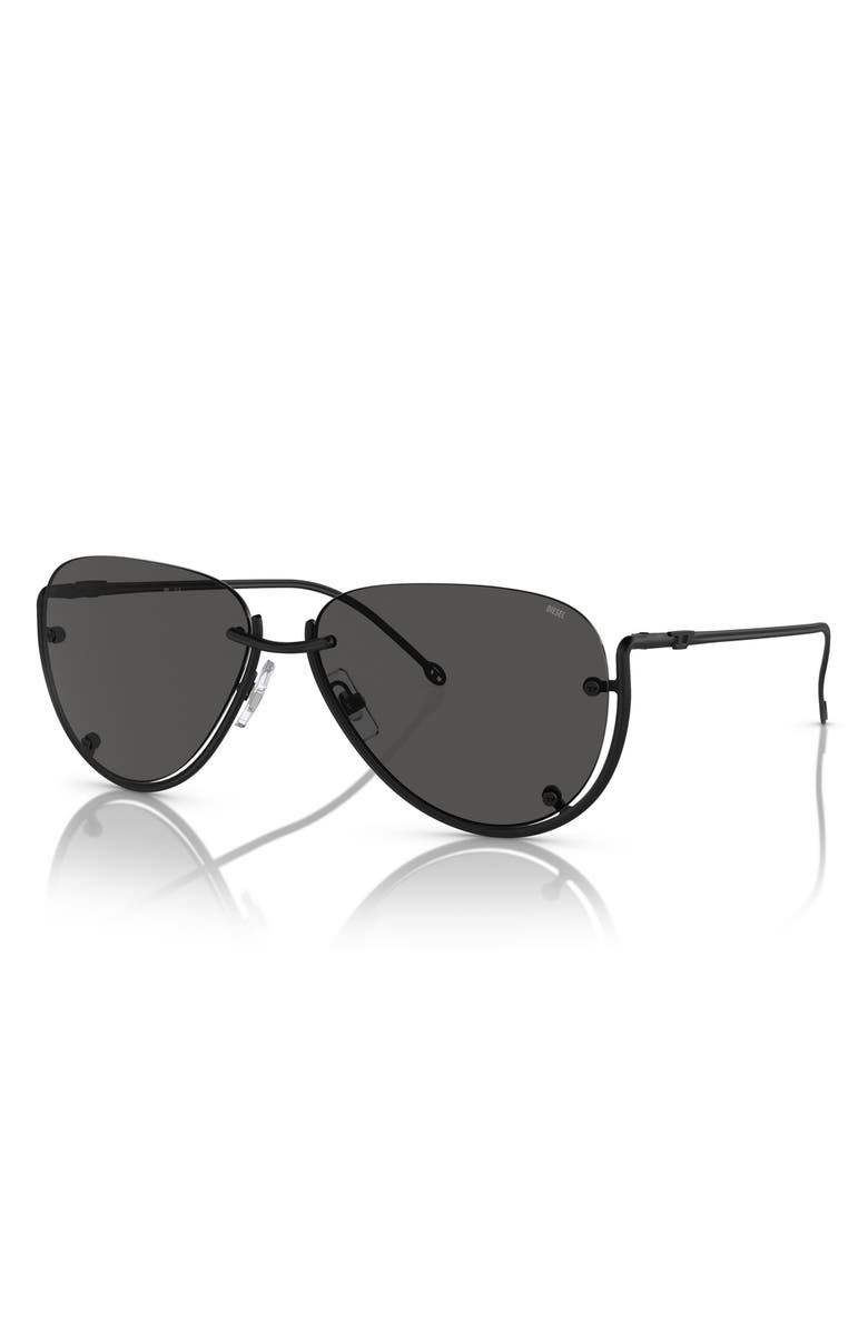 DIESEL<sup>®</sup> 59mm Pilot Sunglasses, Alternate, color, 