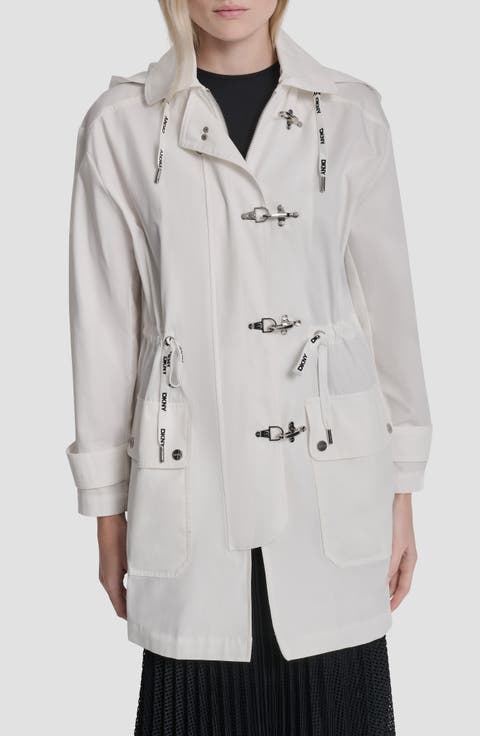 Fire Clasp Hooded Jacket