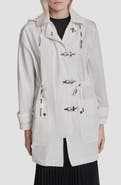 DKNY Fire Clasp Hooded Jacket