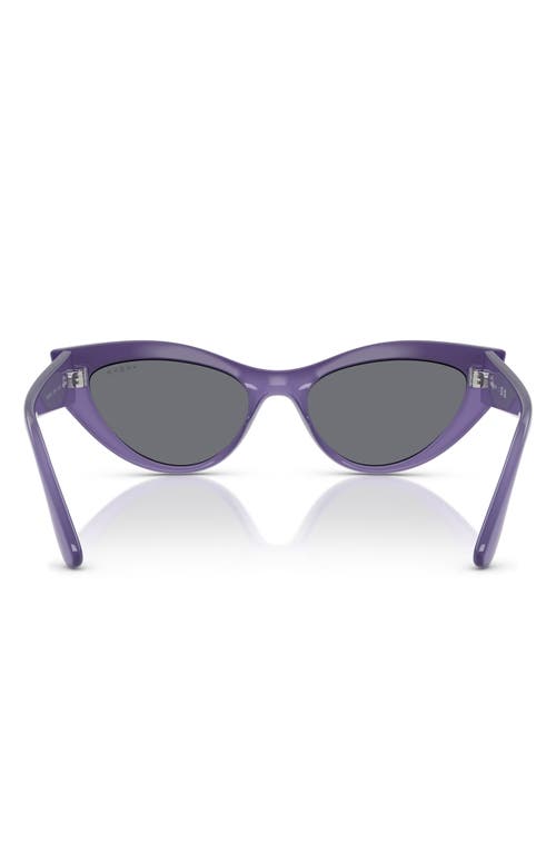 Vogue 52mm Polarized Cat Eye Sunglasses