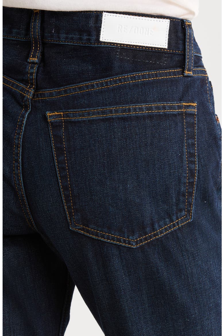 Twisted Bootcut Jeans, Alternate, color, DARK LADY BLUE