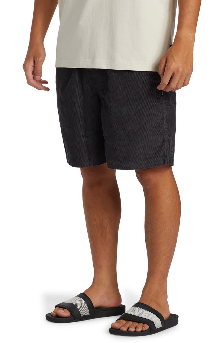 Quiksilver Taxer Corduroy Drawstring Shorts, Main, color,