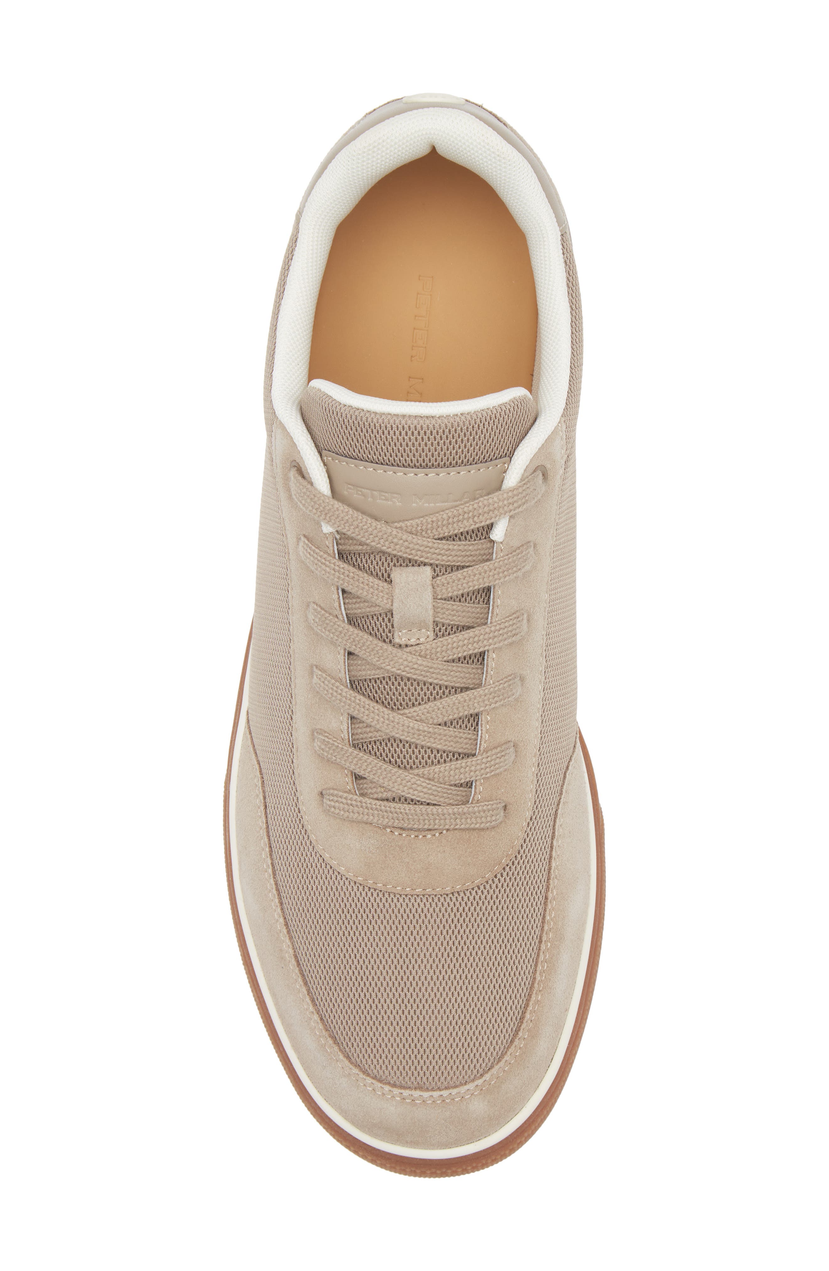 Peter Millar Drift Mesh Sneaker, Alternate, color, Morel