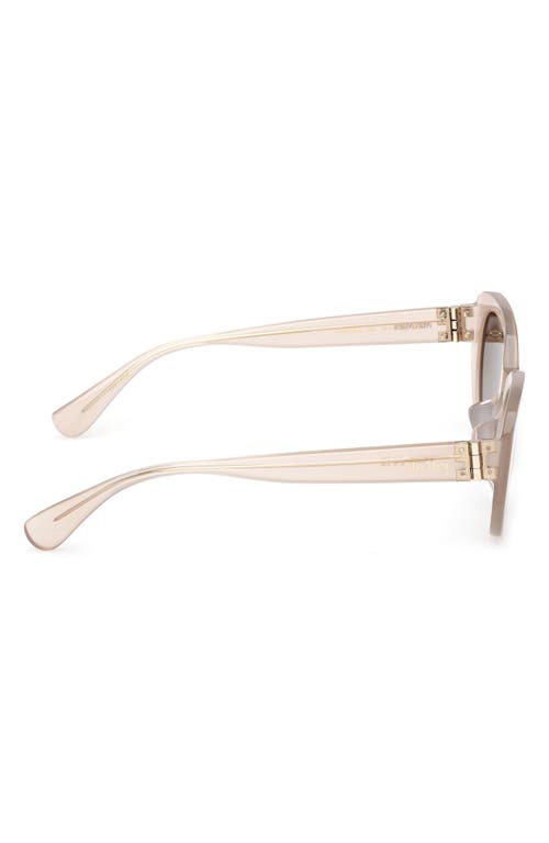 Max Mara 54mm Round Sunglasses