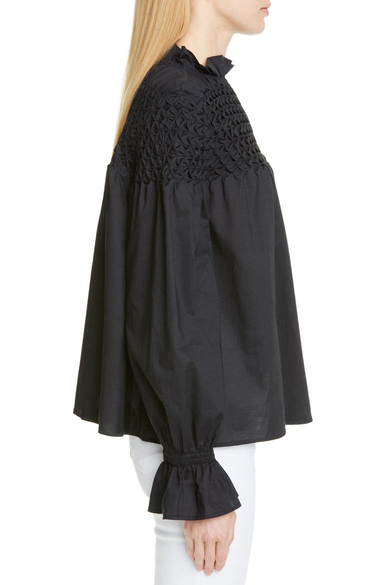 Majorelle Top, Alternate, color, BLACK