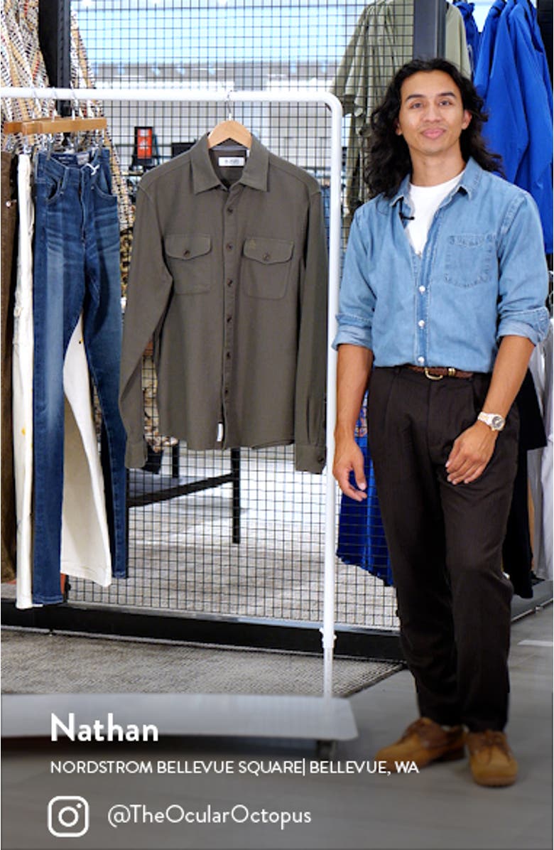 Double Cloth Button-Up Shirt, sales video thumbnail