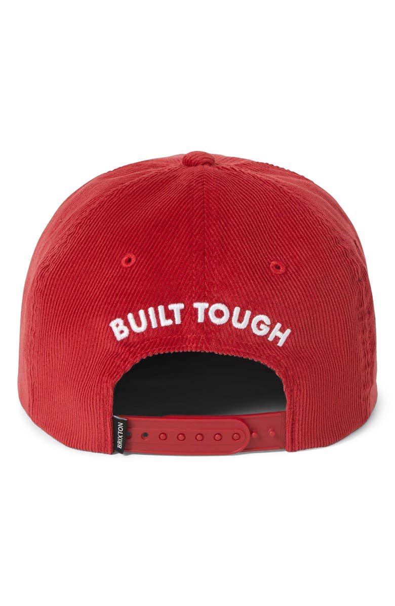 Brixton Ford 4x4 HP Snapback Trucker Hat, Alternate, color, Candy Apple Red