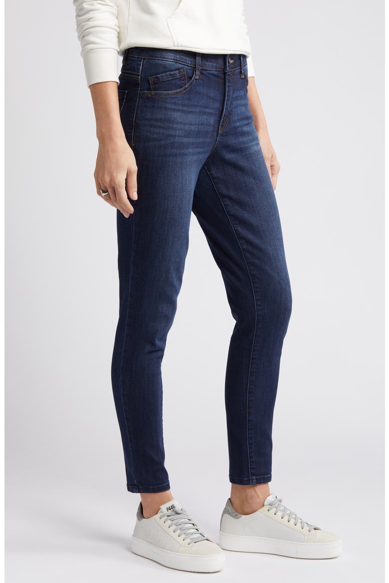 Sophie 'Ab'Solution Modern Ankle Skinny Jeans, Alternate, color, INDIGO
