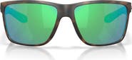 Costa Del Mar Broadbill II XL 62mm Polarized Oversize Rectangular Sunglasses