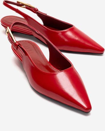 YAOSUN YS306 レッド Prologue Shoes Jenna Slingback Pointed Toe Pump | Nordstrom