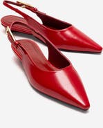 Prologue Shoes Jenna Slingback Pointed Toe Pump