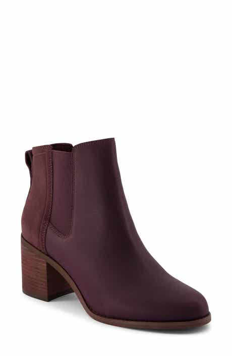 TOMS Block Heel Chelsea Boot