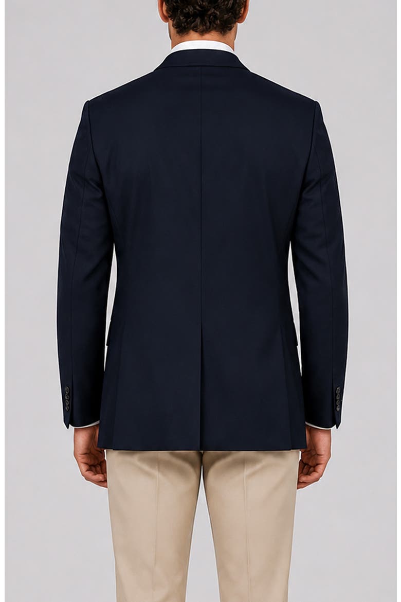 Giorgio Wool Blazer, Alternate, color, NAVY