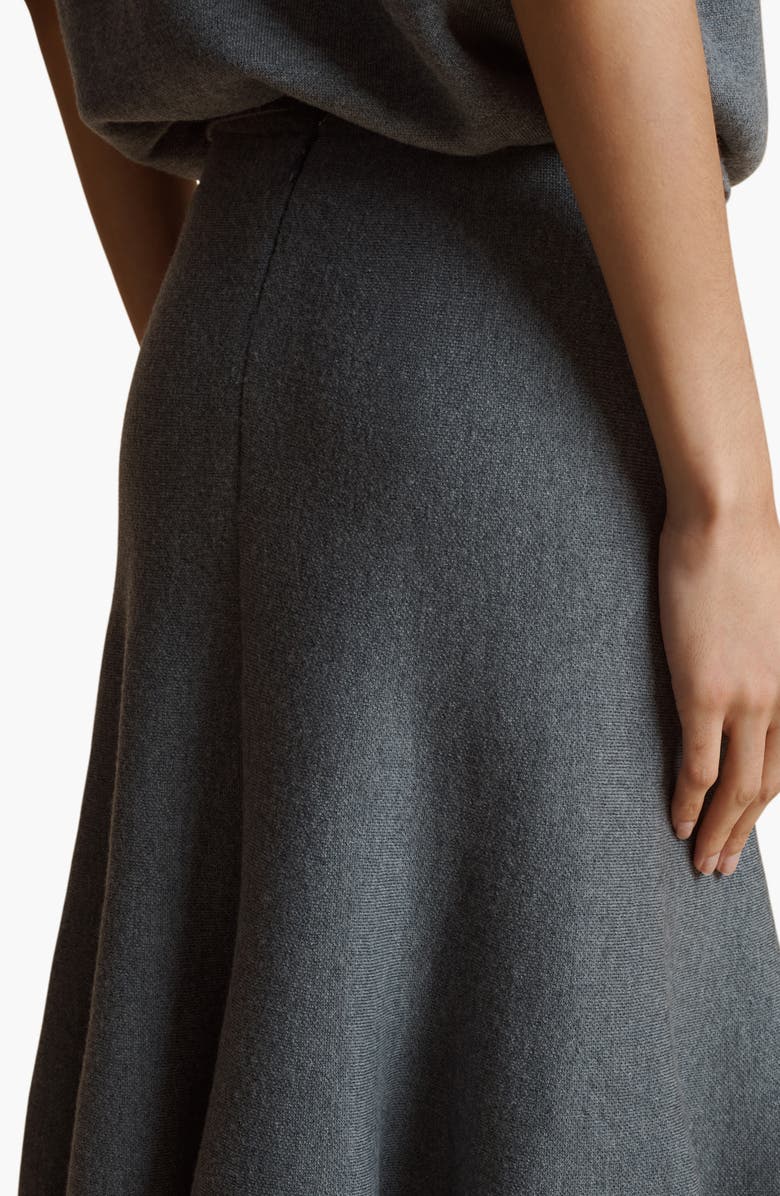 Khaite Odil Sweater Trumpet Skirt, Alternate, color, 