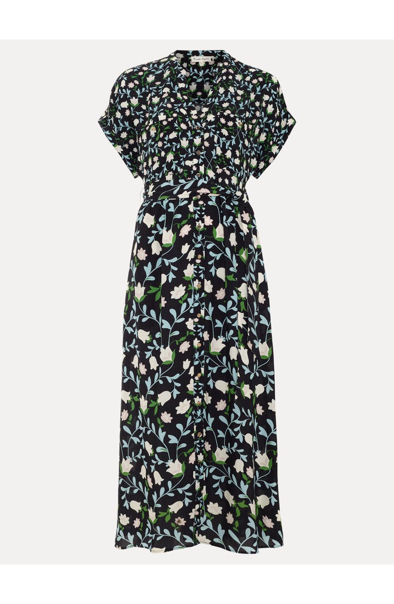 Phase Eight Luisa Floral Dress, Alternate, color, Black Multi