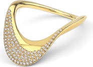 Kloto Blend Pavé Diamond Ring