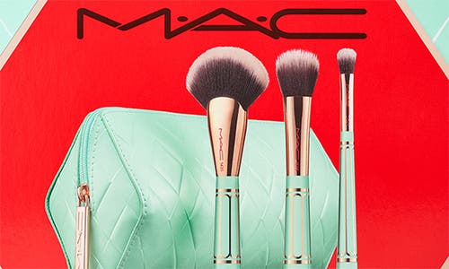 Mac Cosmetics Mac Of All Trades Brush Set $106 Value