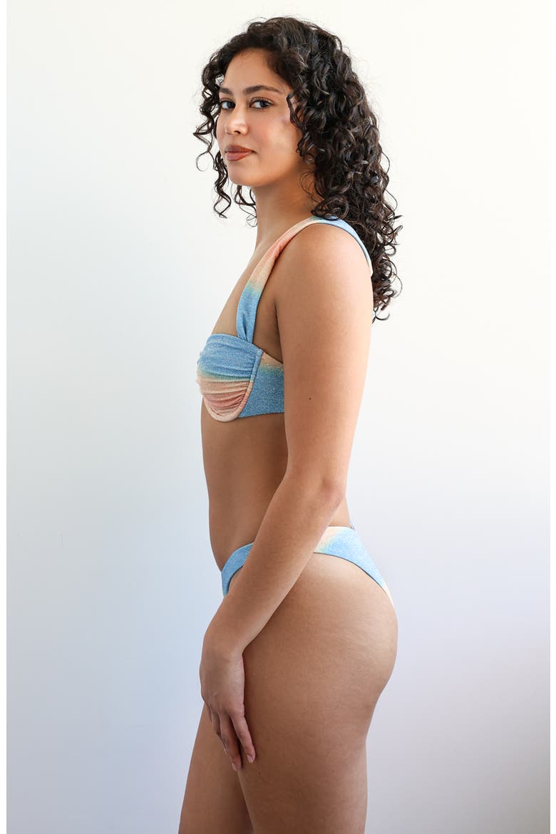 Tahiti Super Cheeky Bikini Bottom, Alternate, color, Lumi