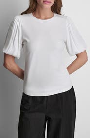 DKNY Mixed Media Top