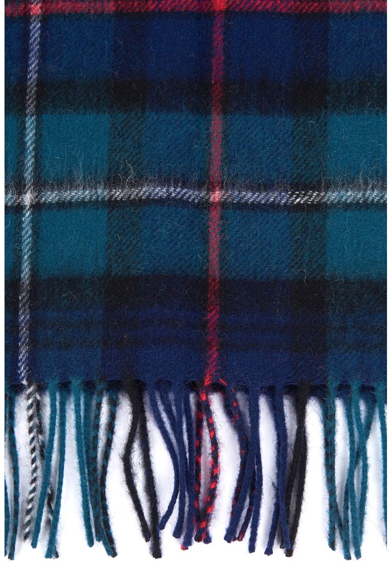 New Check Tartan Scarf, Alternate, color, DK MACKENZIE