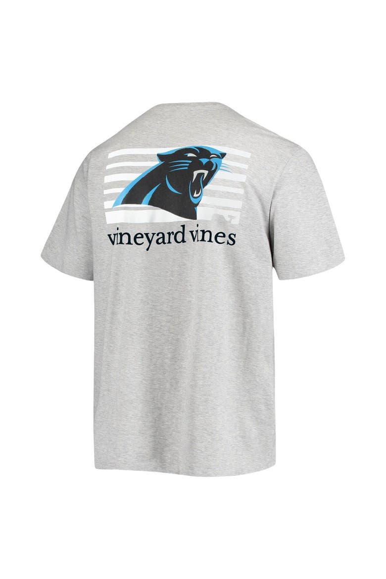 Men's Vineyard Vines Gray Carolina Panthers Block Pocket T-Shirt, Alternate, color, Gray