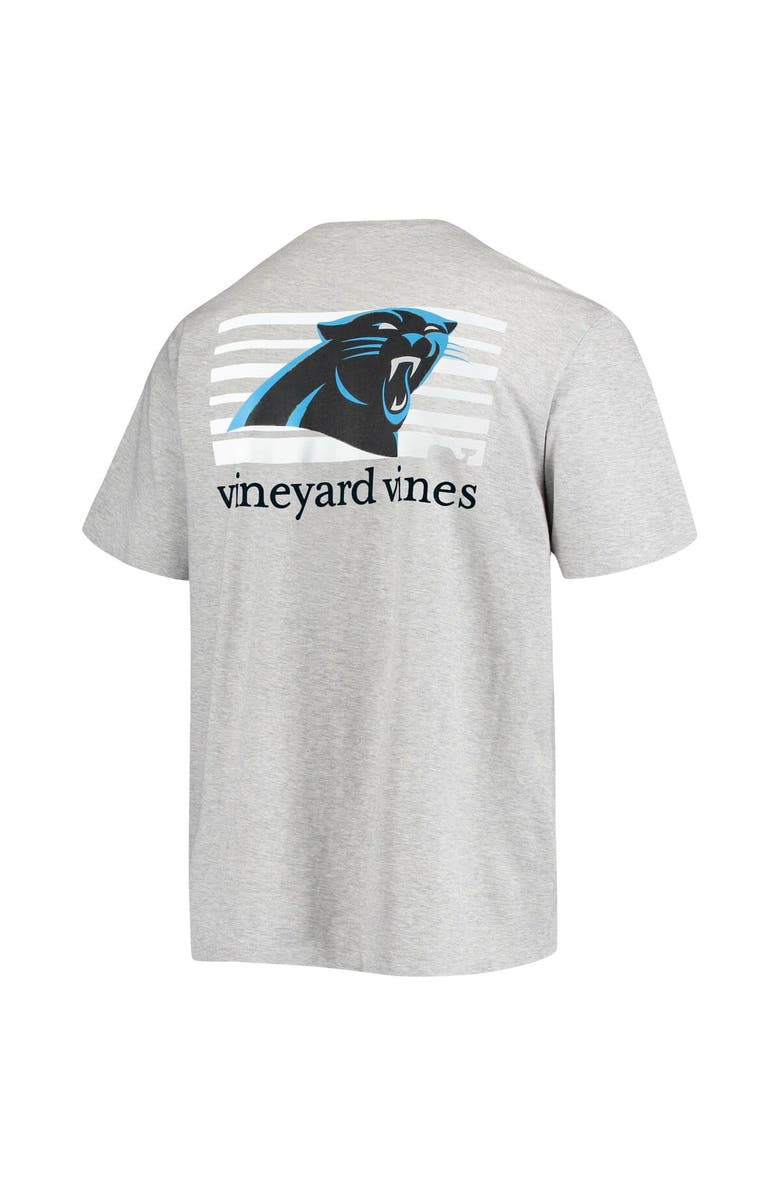vineyard vines Men's Vineyard Vines Gray Carolina Panthers Block Pocket T-Shirt, Alternate, color,