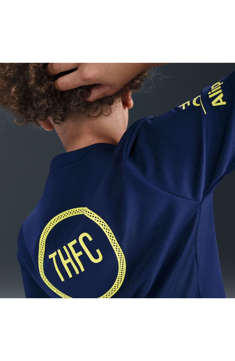 Nike Youth Nike  Navy Tottenham Hotspur 2025/26 Third Academy Pro Pre-Match Dri-Fit Top, Alternate, color, Navy