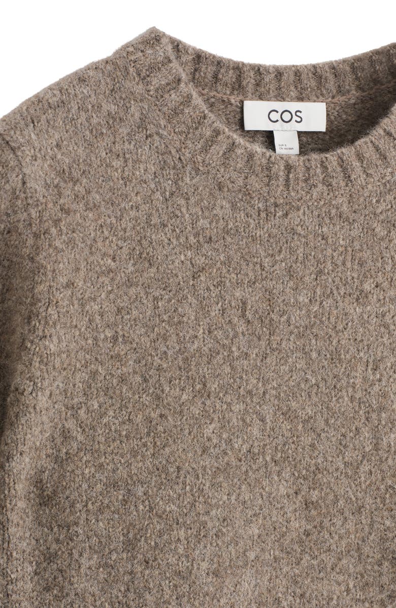 COS Sweetings Short Sleeve Cashmere & Wool Sweater, Alternate, color,