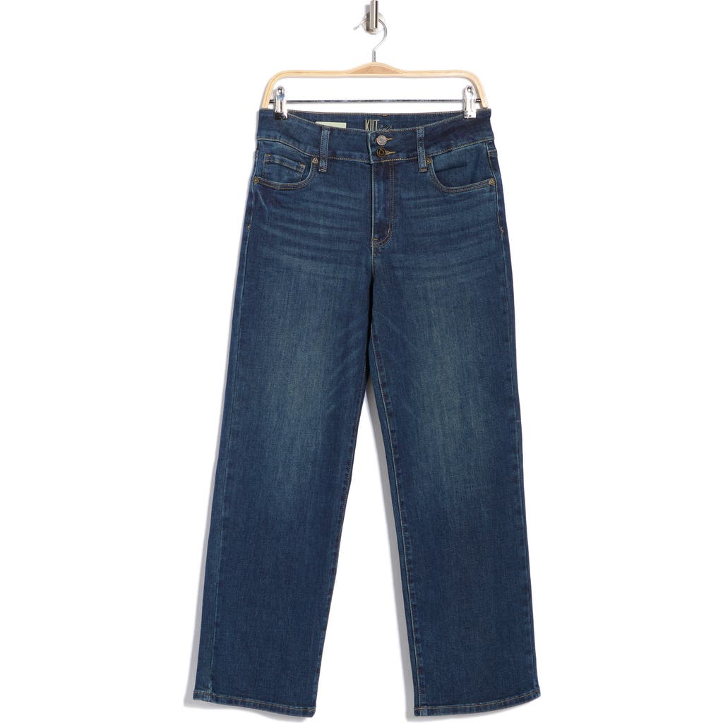 Kut From The Kloth Lucy Double Button Wide Leg Jeans In Daisy