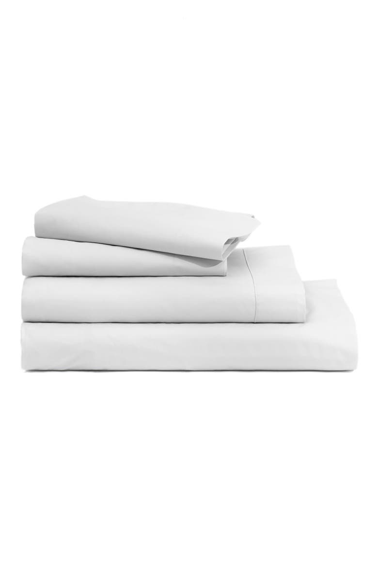 The Supima 400 Thread Count Sheet Set, Main, color, WHITE
