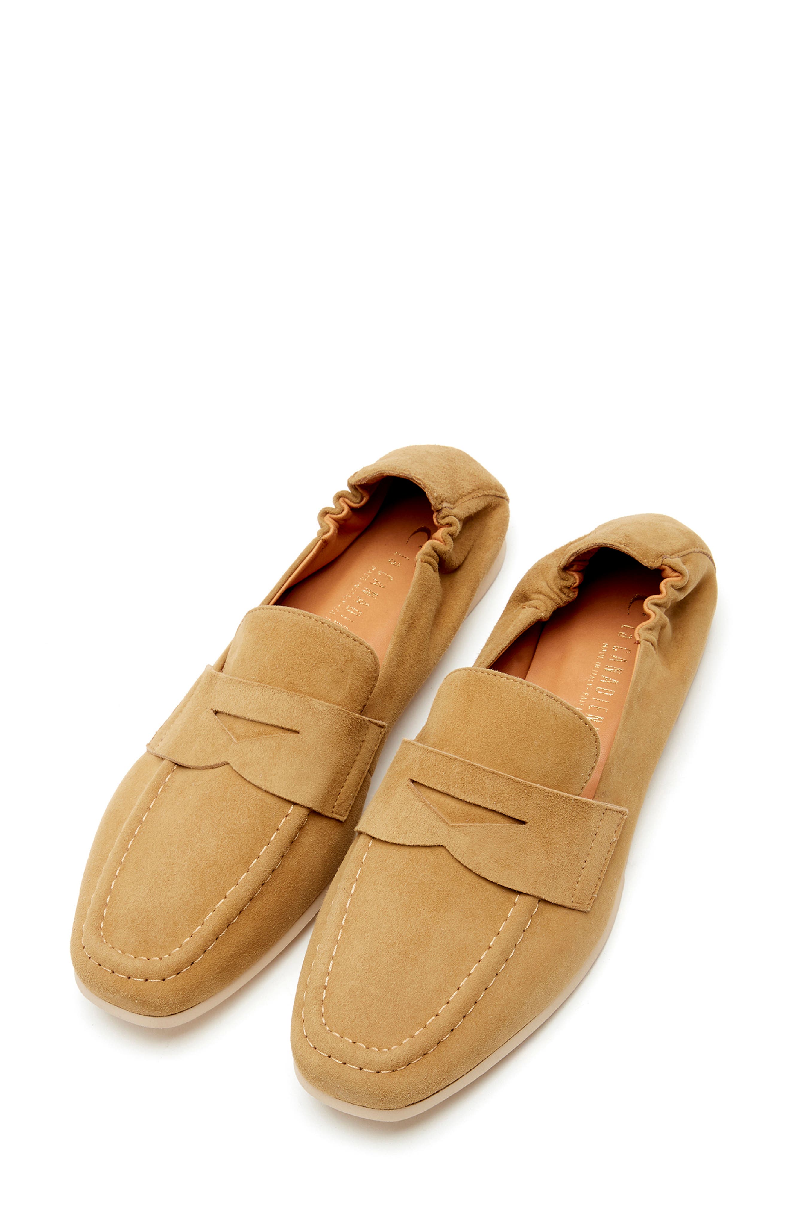 Kitson City Dry™ Penny Loafer, Alternate, color, TABACCO SUEDE