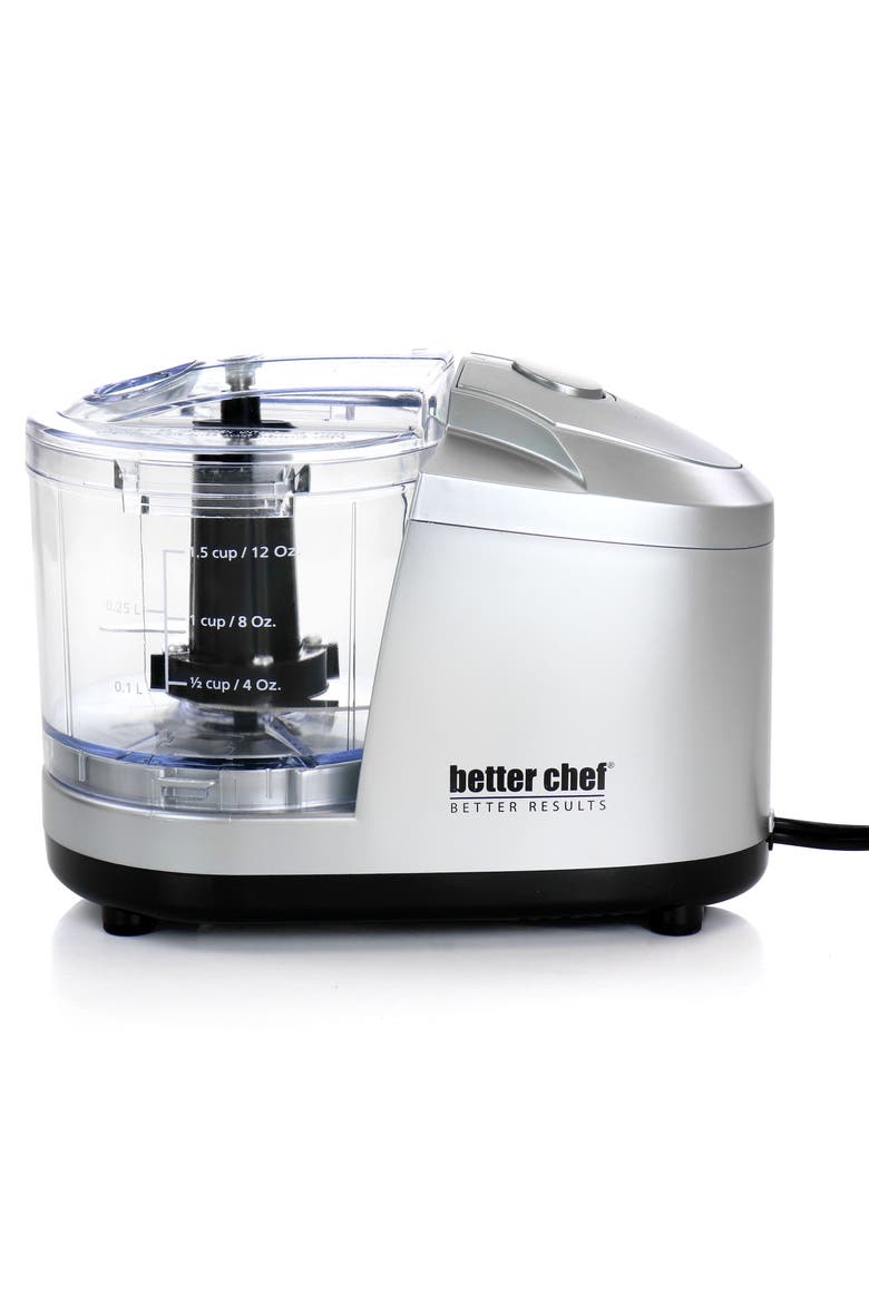 1.5 Cup Safety Lock Compact Chopper in Silver, Alternate, color, Silver