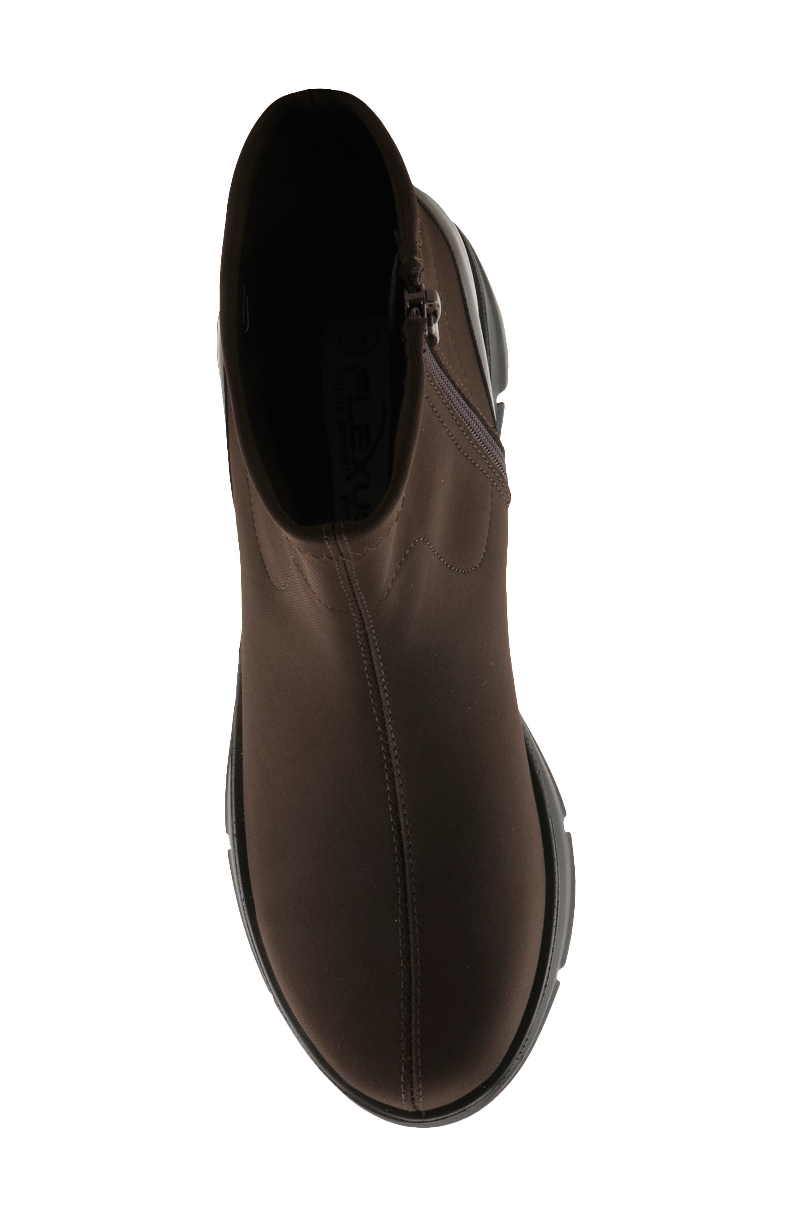 Caravyn Bootie, Alternate, color, DARK BROWN