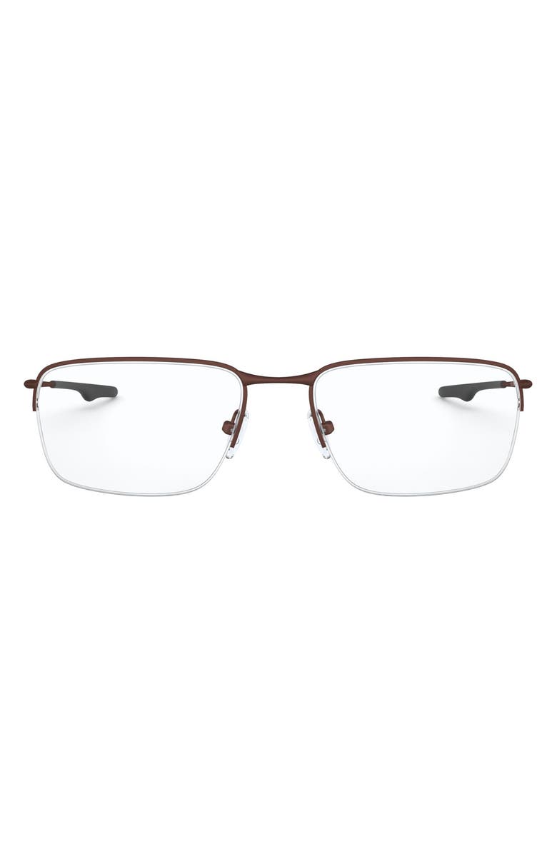 Oakley Wingback SQ 54mm Semirimless Rectangular Optical Glasses, Main, color, 