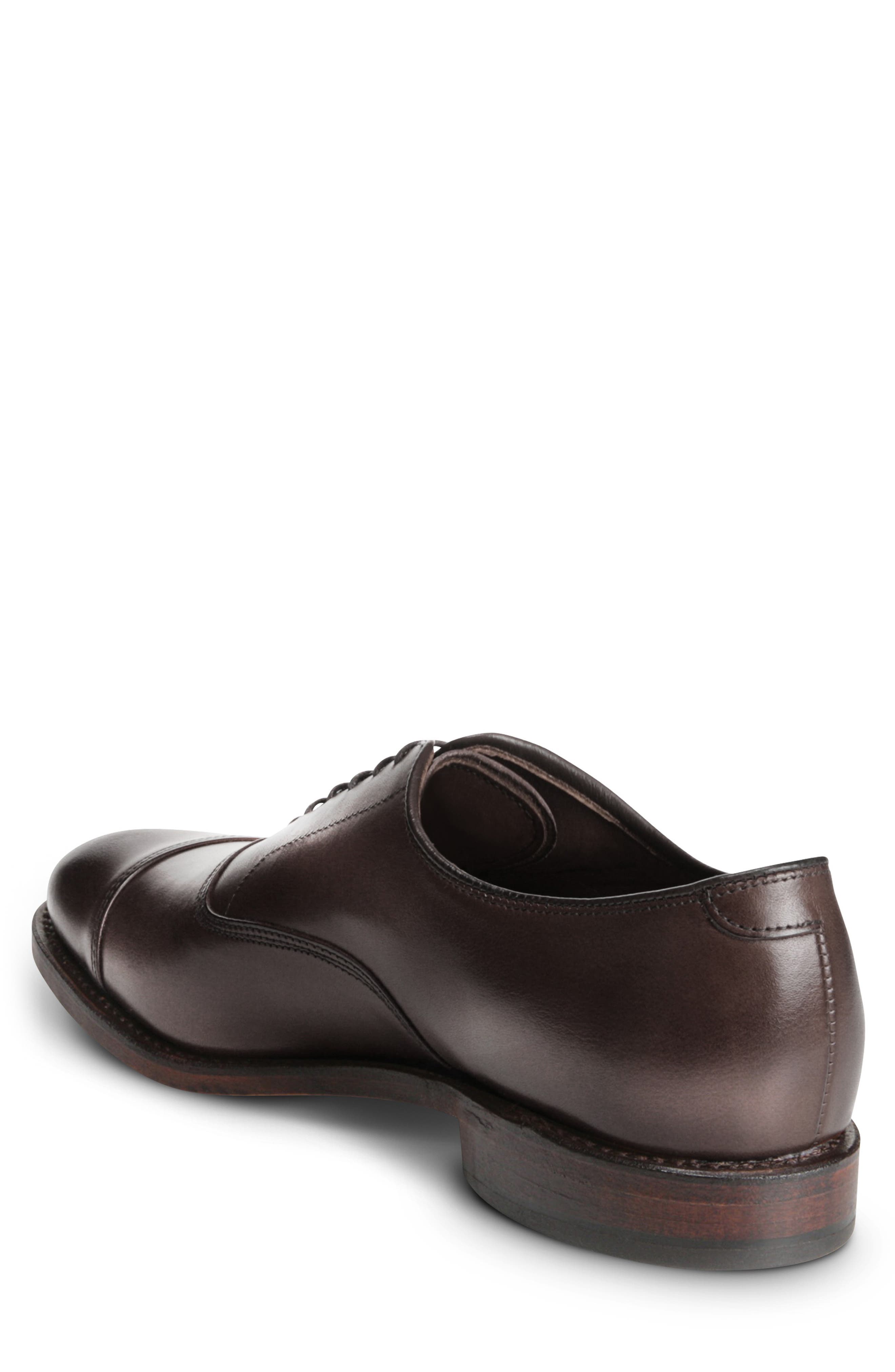 Allen Edmonds Park Avenue Cap Toe Oxford, Alternate, color, Mahogany