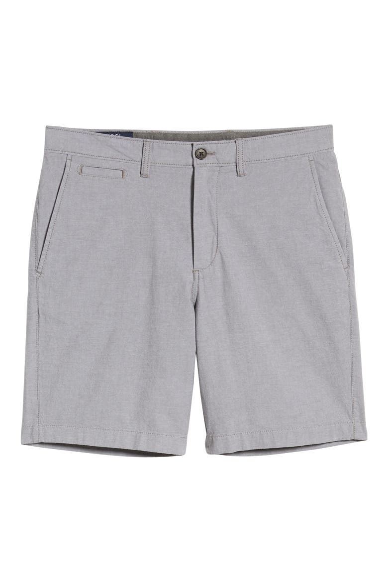 Ballard Slim Fit Stretch Chambray Shorts, Alternate, color, NAVY IRIS
