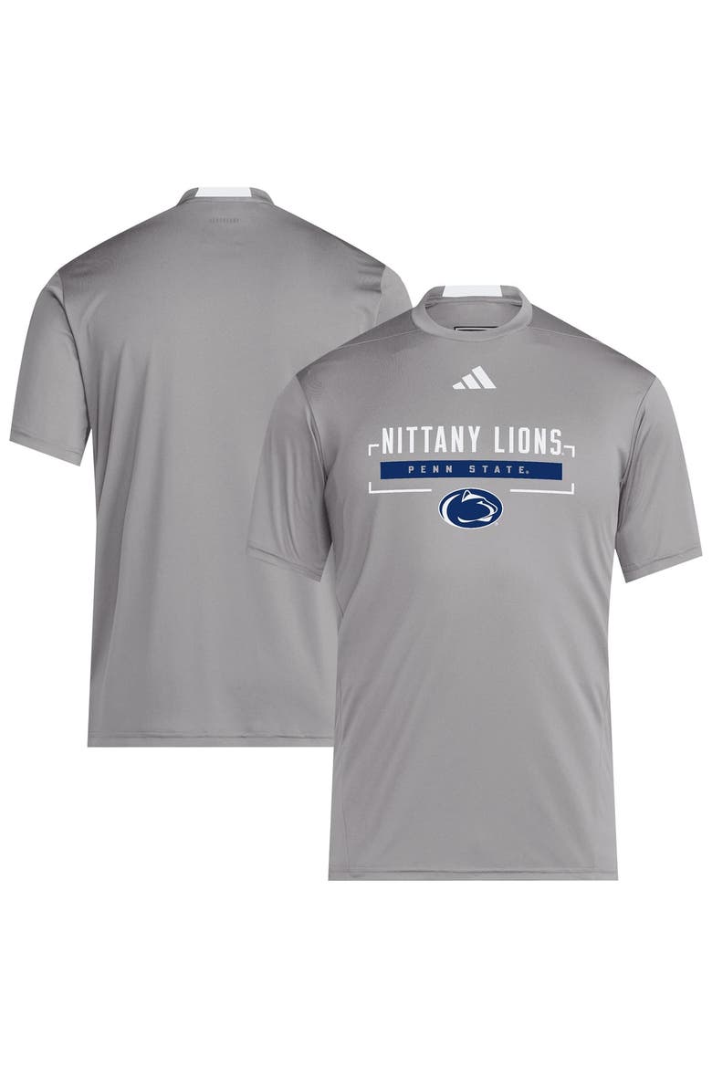 Men's adidas Gray Penn State Nittany Lions D4T T-Shirt, Main, color, Gray