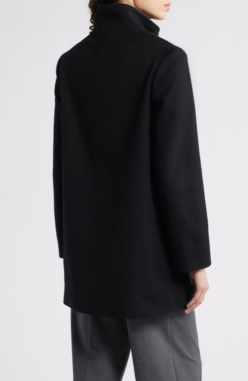 Fleurette Zoey Stand Collar Wool Car Coat