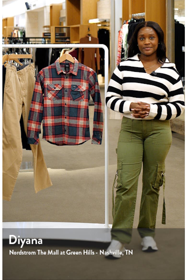 Kids' That'll Work Plaid Flannel Button-Up Shirt video