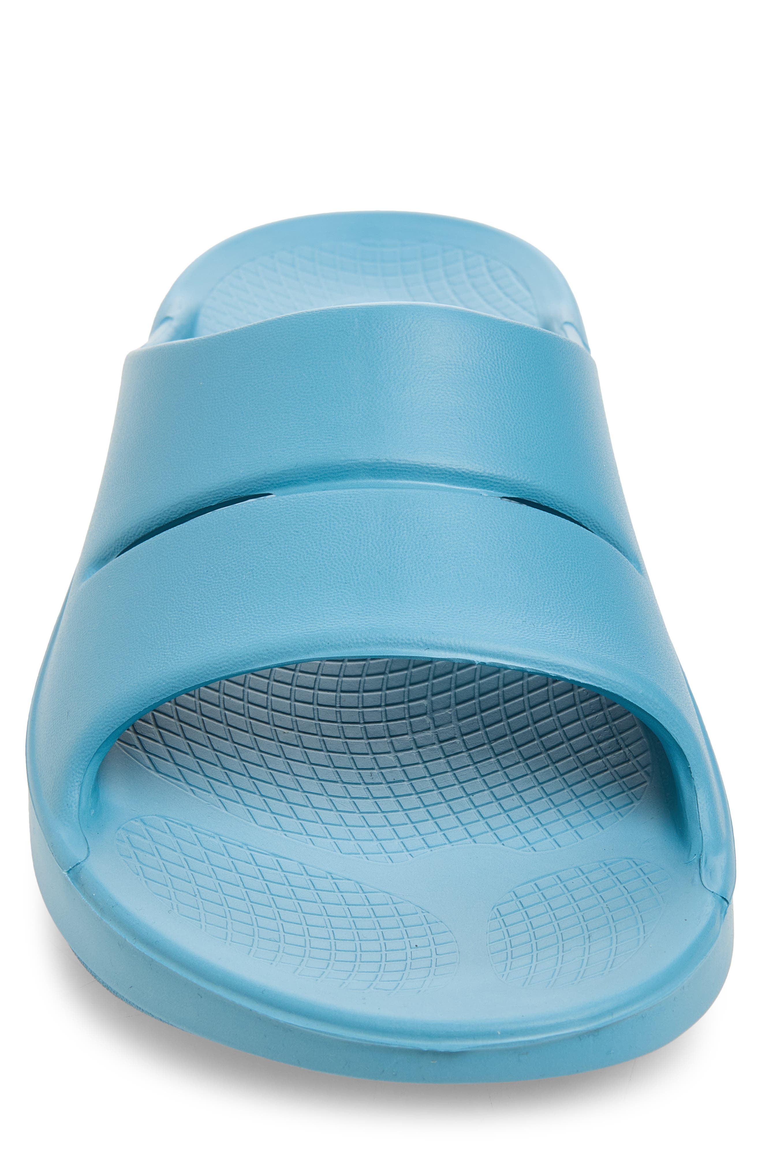 OOahh Slide Sandal, Alternate, color, OCEAN BLUE