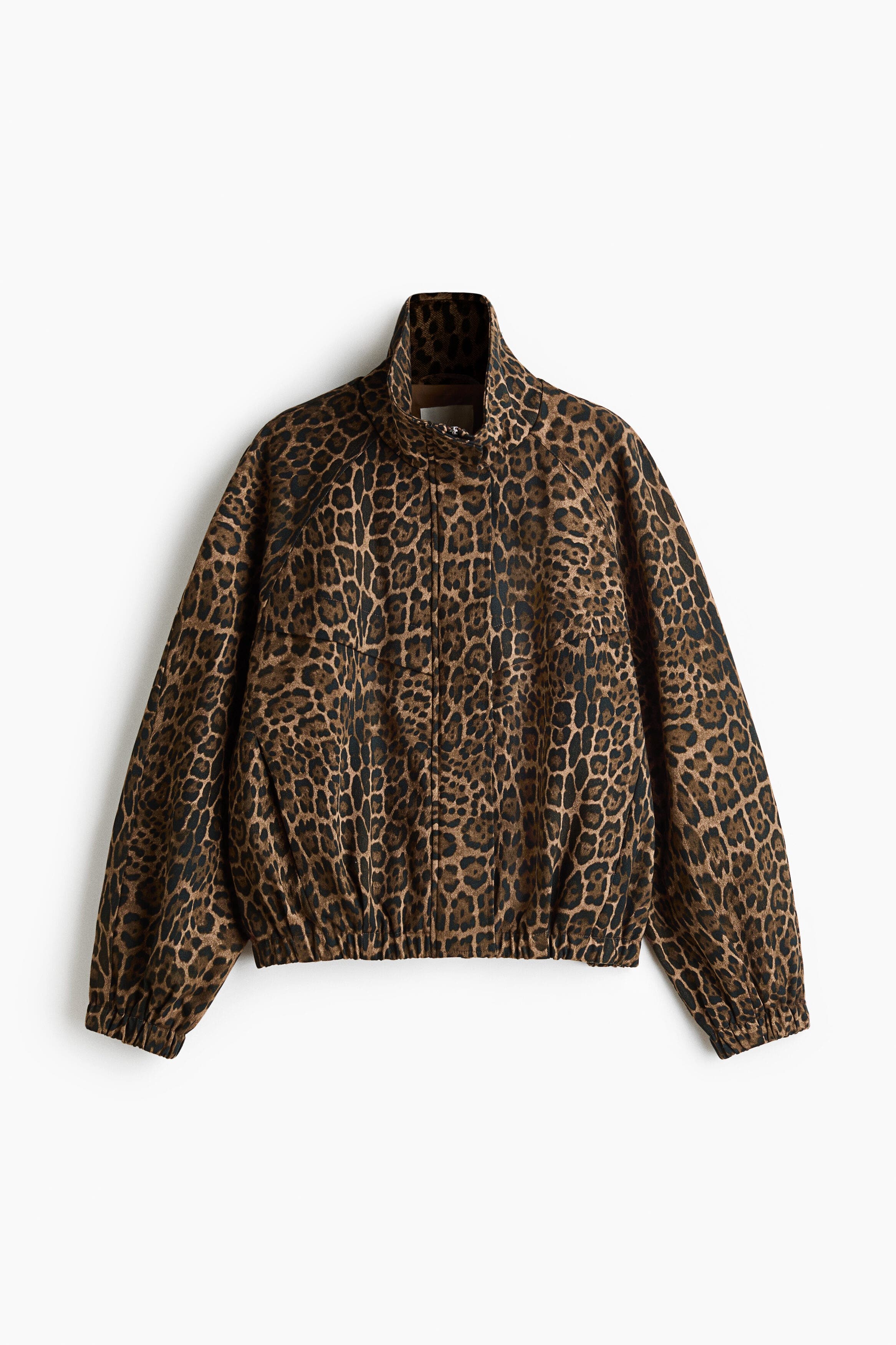 H&M Oversized Funnel-Collar Jacket (Women) | Nordstrom