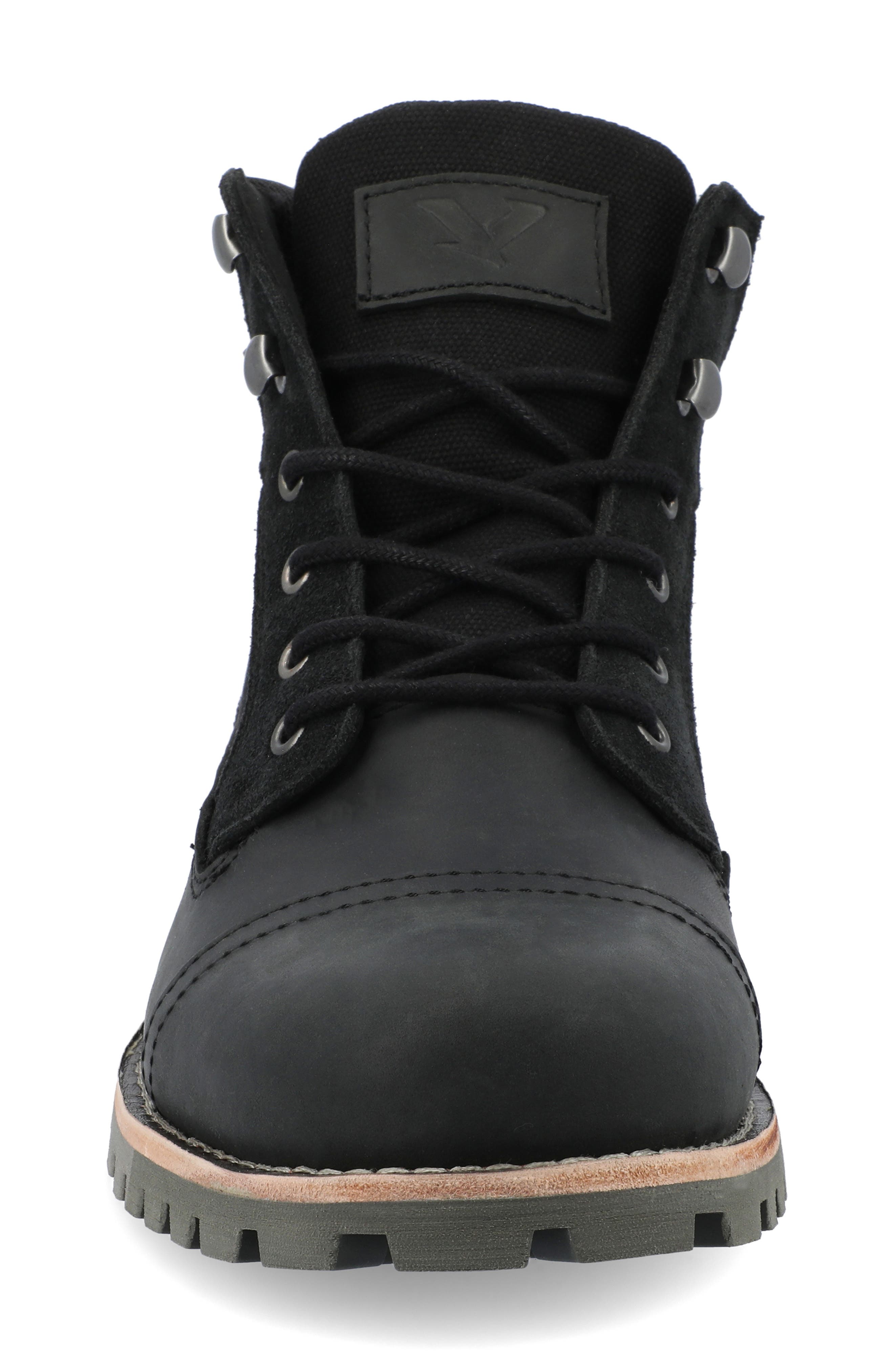 TERRITORY BOOTS Brute Water Resistant Cap Toe Boot, Alternate, color, 