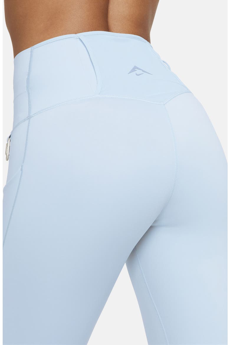Go Trail High Waist Pocket Leggings with Detachable Pack, Alternate, color, LIGHT ARMORY BLUE/KHAKI