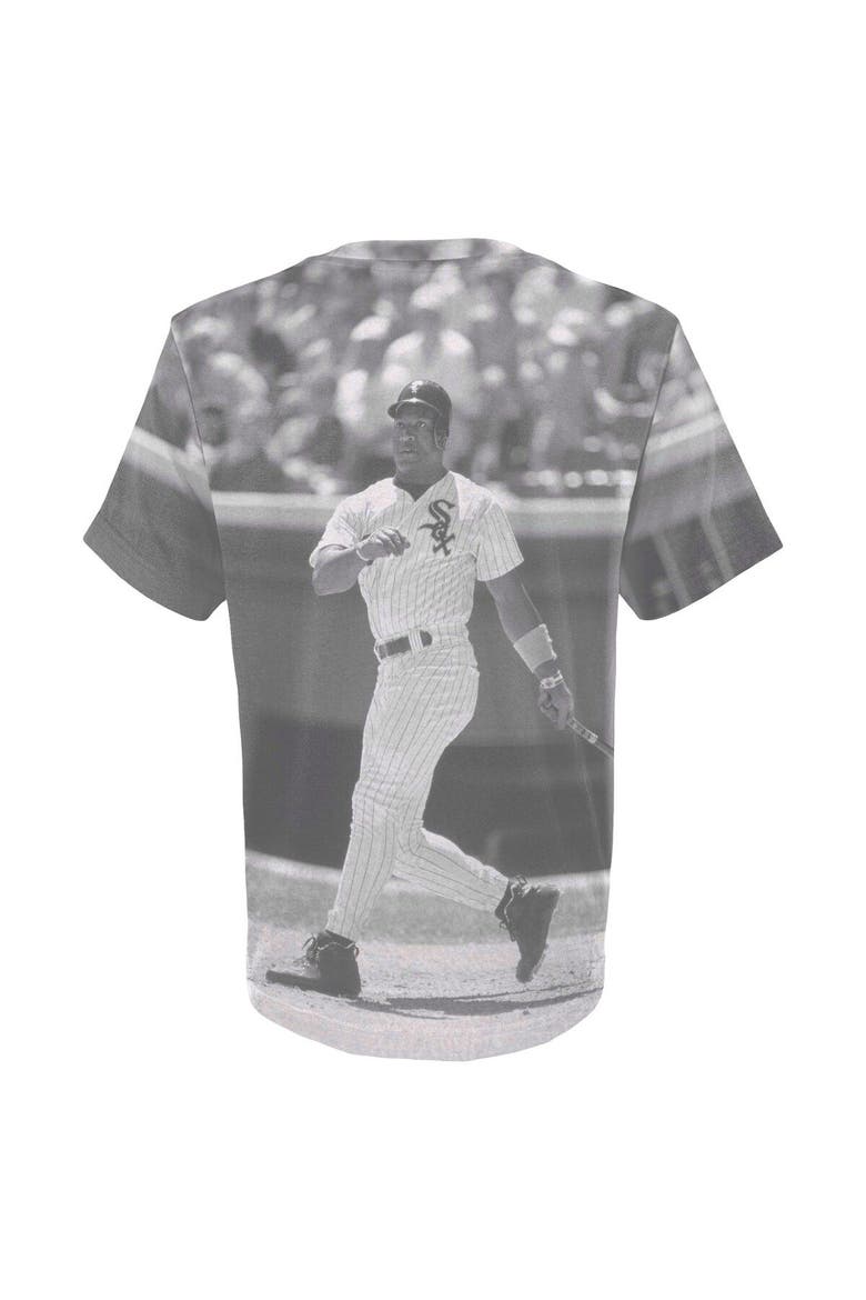 Youth Mitchell & Ness Bo Jackson White Chicago White Sox Sublimated Player T-Shirt, Alternate, color, Gray